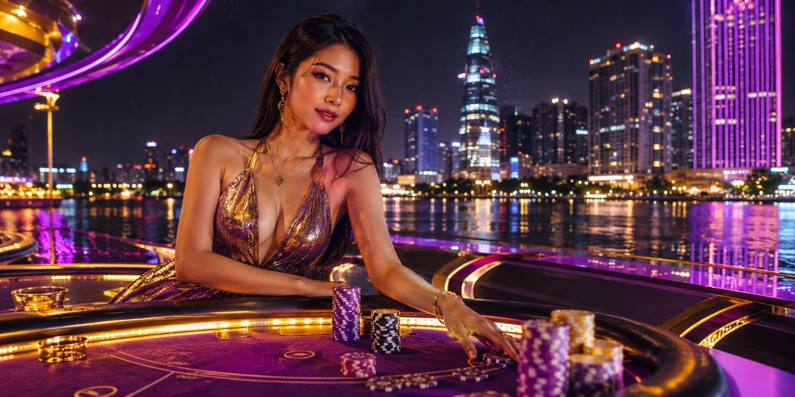 Khuyến mãi neon casino tại khu vực sông Mekong đầy màu sắc sôi động cho người chơi d15